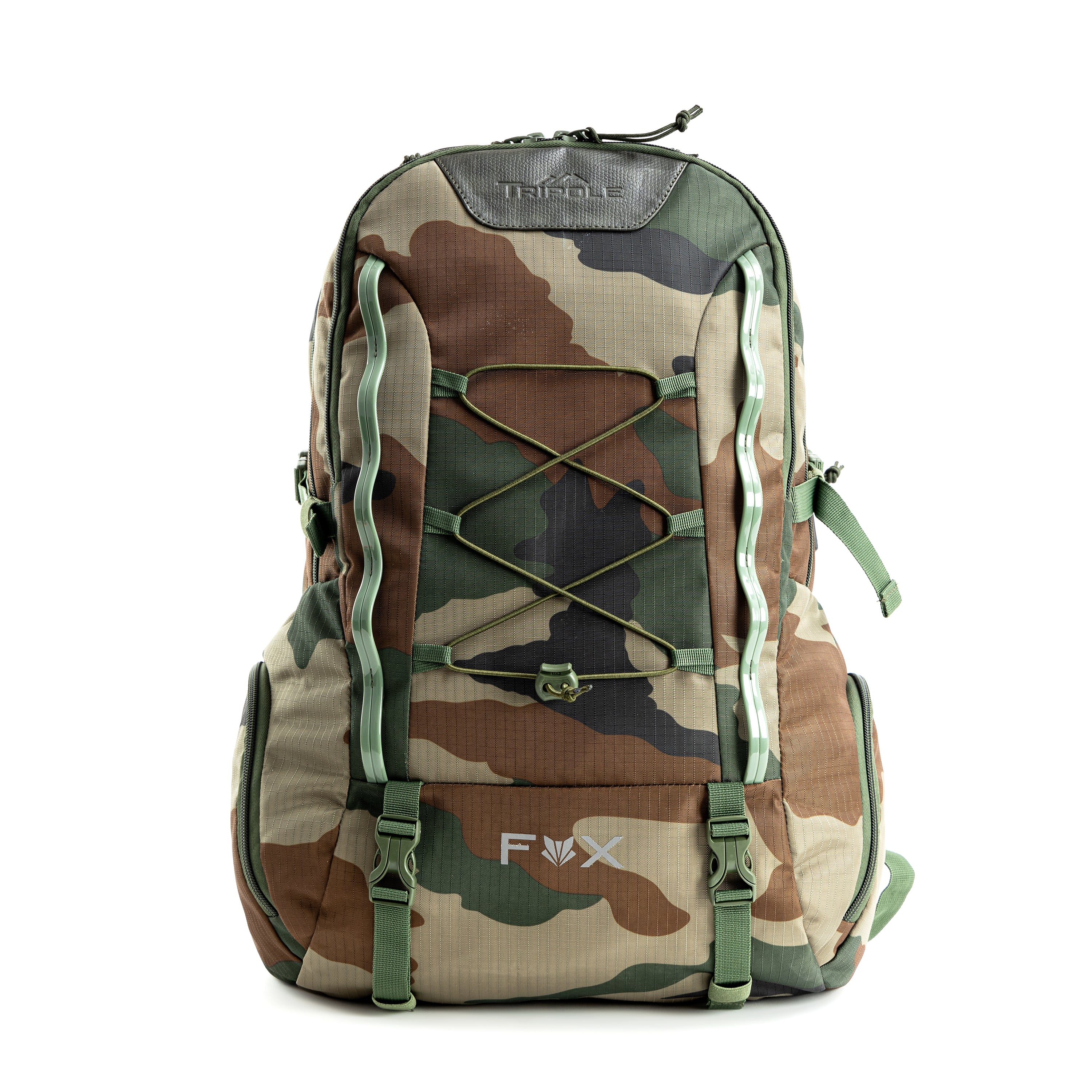 Tripole Fox Internal Frame Laptop Backpack Indian Army Front Hiking Travelling 