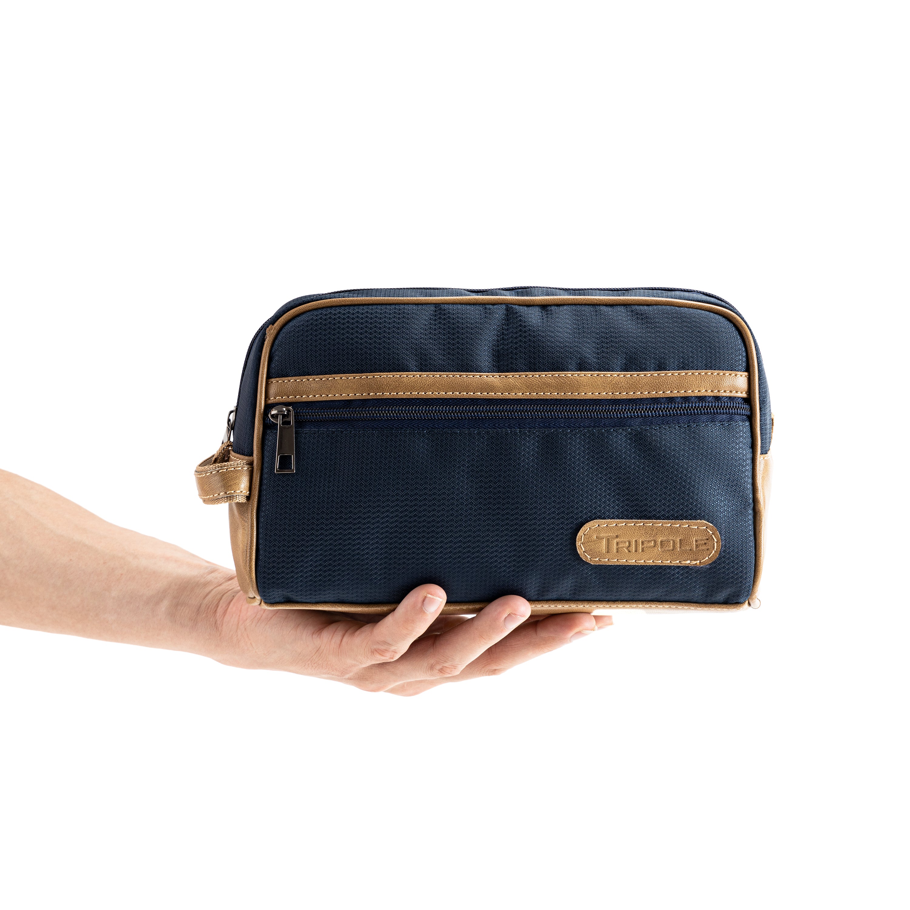Tripole Ordo Organizer Kit Blue Front Hand Travel Backpacking Toiletry Kit Make up Accessories Daily Use