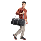 Tripole PAKEasy Duffel Black with Model Foldable Portable Travelling Bag