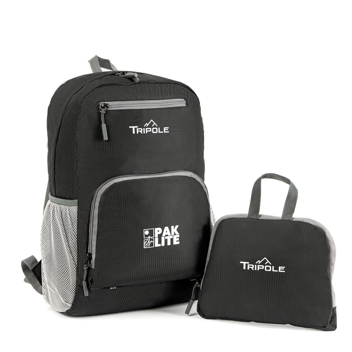 Floded Backpack Tripole Foldable 15 Litre Day Bag and Backpack for Trekking and Daily ...