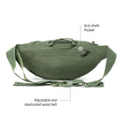 Tripole Tactical Waist Pack Army Green Back Trekking Hiking Backpacking Travelling