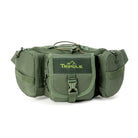 Tripole Tactical Waist Pack Army Green Front Trekking Hiking Backpacking Travelling