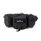 Tripole Tactical Waist Pack Black Front Trekking Hiking Backpacking Travelling