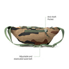 Tripole Tactical Waist Pack Indian Army back Trekking Hiking Backpacking Travelling