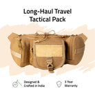 Tripole Tactical Waist Pack Khaki Trekking Hiking Backpacking Travelling