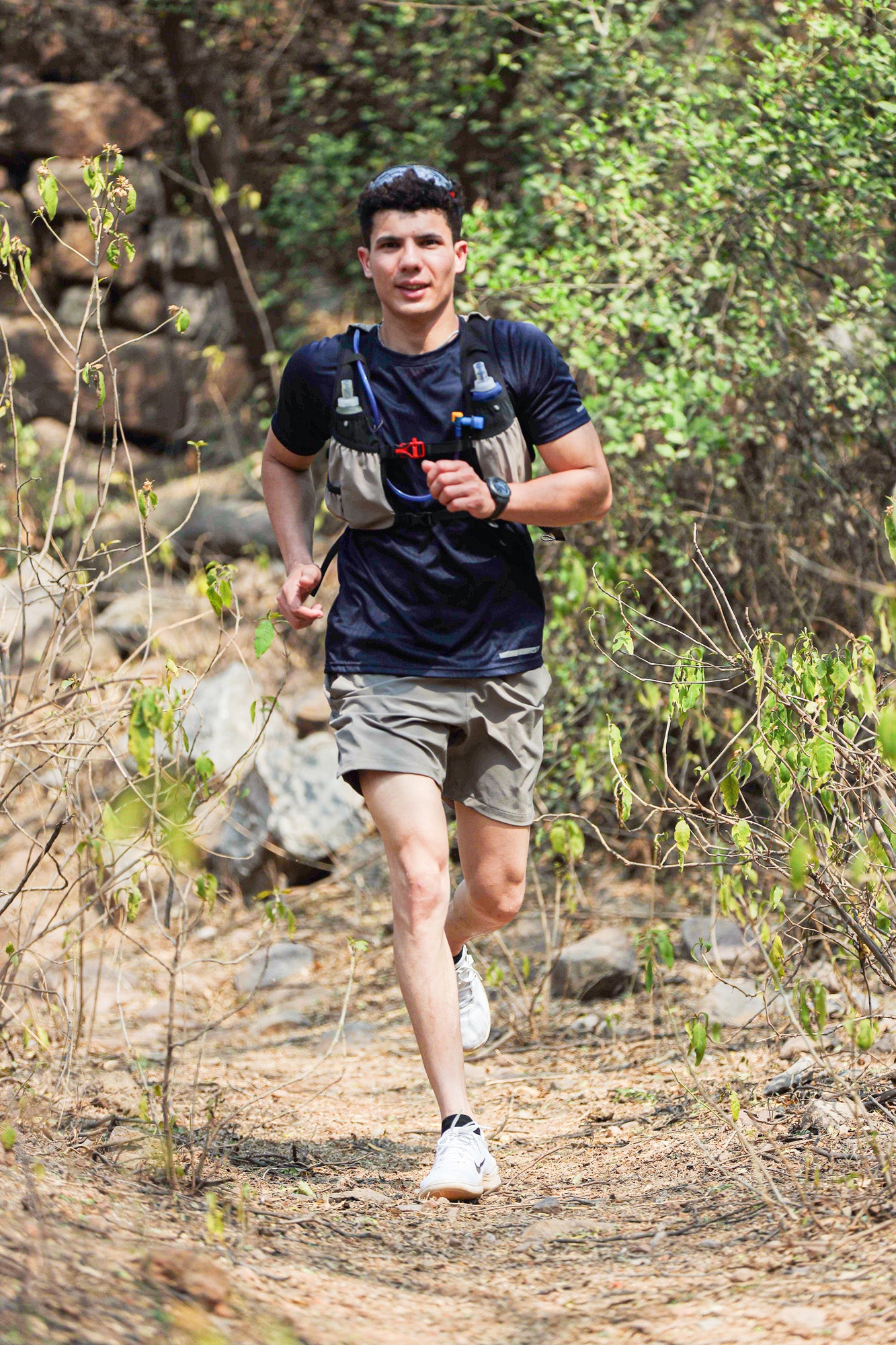 Tripole Voir Hydration Backpack Green Outdoor 5 Litre Trail Running Cycling Trekking Hiking