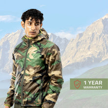 Tripole Men's Winter Jacket 5°C Comfort - Trekking and Daily Use | Digital Camouflage