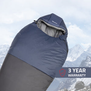 Shivalik Series 10°C Comfort Sleeping Bag (Black)