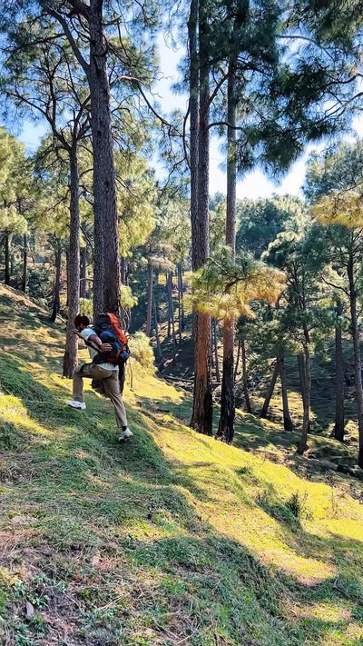 walker rucksack pack with me