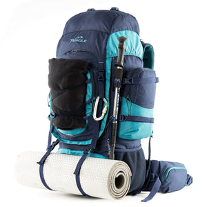 Walker Pro 60 Litre Rucksack for Trekking and Hiking | Blue