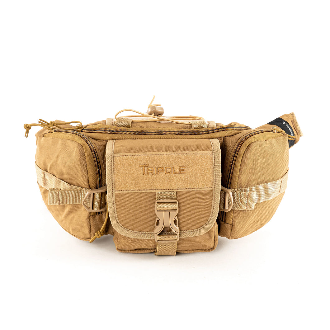 Tripole Tactical Waist Pack and Fanny Bag | Khaki
