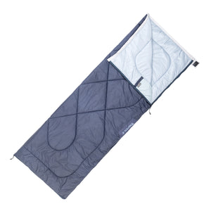Tripole Camp Series Envelope Sleeping Bag for Camping and Hiking (Navy Blue)