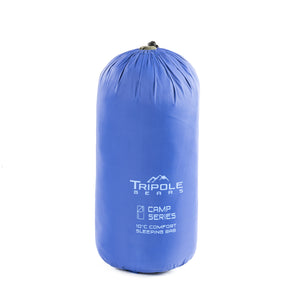 Tripole Camp Series Envelope Sleeping Bag for Camping and Hiking (Royal Blue)