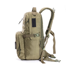 Tripole Captain 25 Litres Tactical Backpack with MOLLE Webbing and Carabiner - Army Green