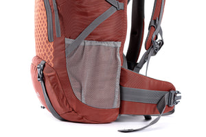 AIR Travel and Hiking Rucksack | Red | 62 Litres