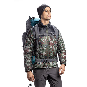Tripole Winter and Snow Jacket for Trekking and Hiking, Minus 5 Degree Comfort (Camouflage)