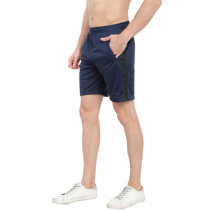 Tripole Men's Stretchable Shorts for Gym and Running | Blue