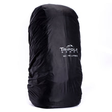 Tripole Terra Backpacking and Trekking Rucksack with Front Opening, Rain Cover and Metal Frame | Blue | 75 Litres