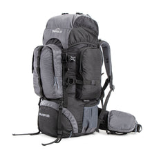 Walker 65 Litre - Trekking and Backpacking | Black & Grey