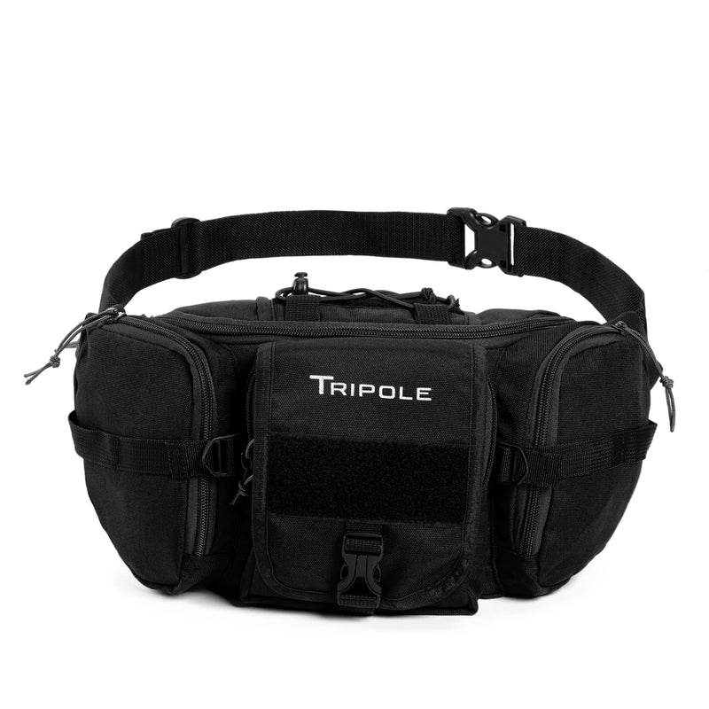 Buy Pramadda Pure Luxury Classic Black Fanny Pack Waist Bag for Men Women |  Sports Travel Hiking Trekking Mobile Document Pouch. at Amazon.in