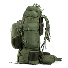 REFURBISHED Colonel Pro Metal Frame Rucksack | Front Opening | Detachable Bag | Rain Cover | 105/90 Litres