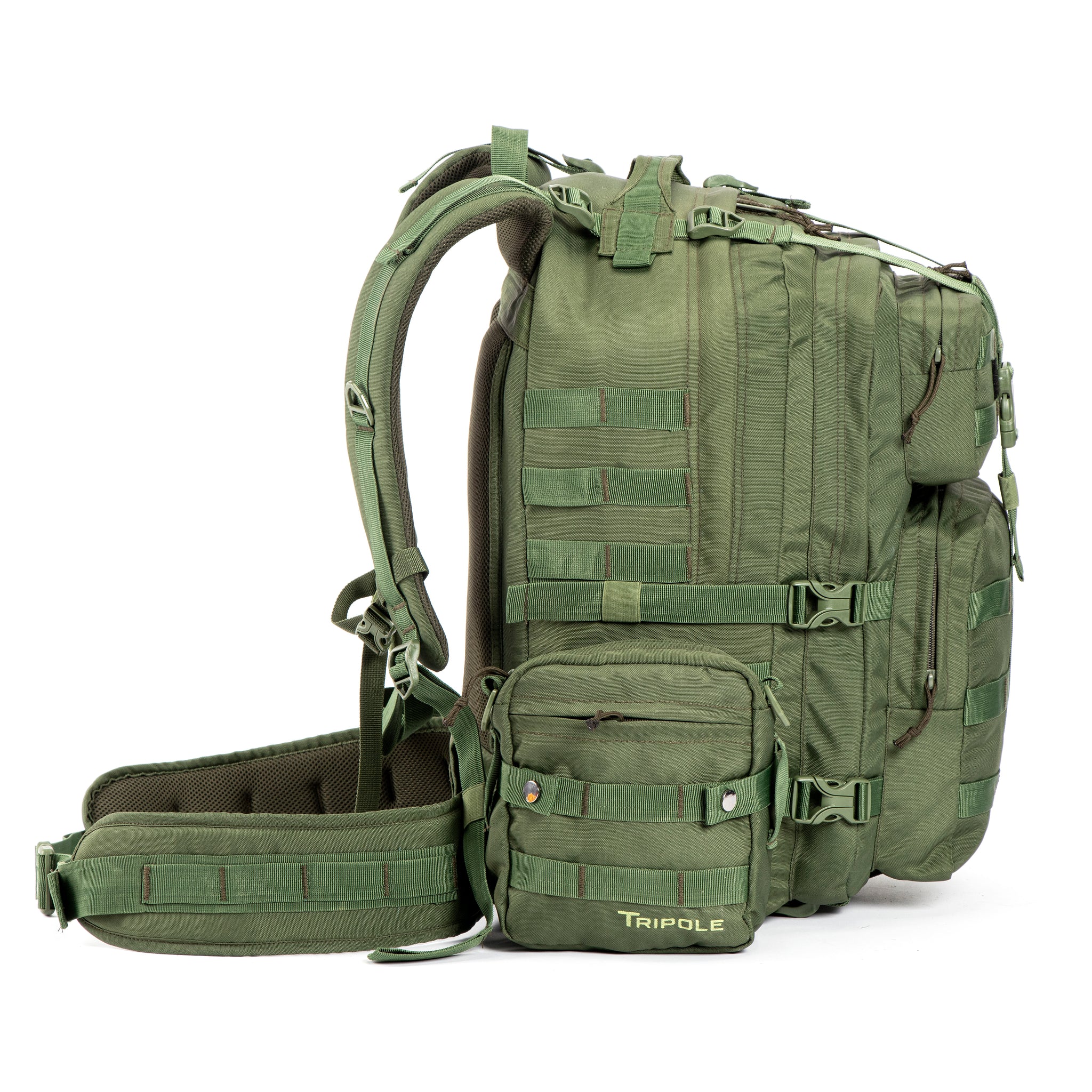Army Rucksack Original French F2 Military Vintage Surplus Combat Bag Olive  Small | eBay