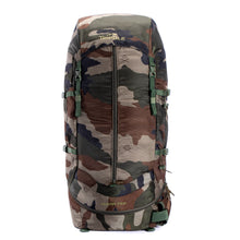 Tripole Terra Backpacking and Trekking Rucksack with Front Opening, Rain Cover and Metal Frame | Indian Army | 75 Litres