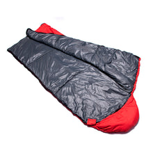Tripole Camp Series Rectangular Sleeping Bag for Camping and Hiking, 10 Degree Comfort  (Red)