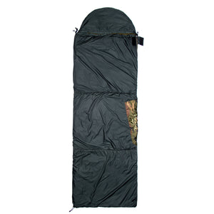 Tripole Camp Series Rectangular Sleeping Bag for Camping and Hiking with Fleece Inner, 10 Degree Comfort (Army Green)