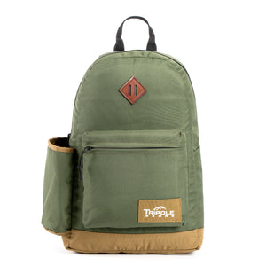 Tripole Vintage Casual Laptop Backpacks for Daily Use | Army Green