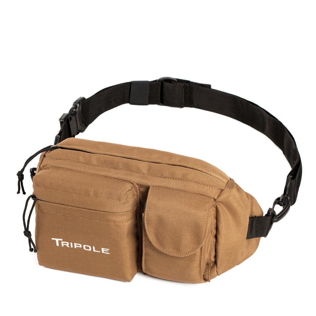 Tripole Waist Pack - Multi-Purpose Fanny Bag | Khaki