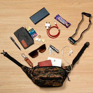 Tripole Ergo Waist Pack and Fanny Bag | Digital Camouflage