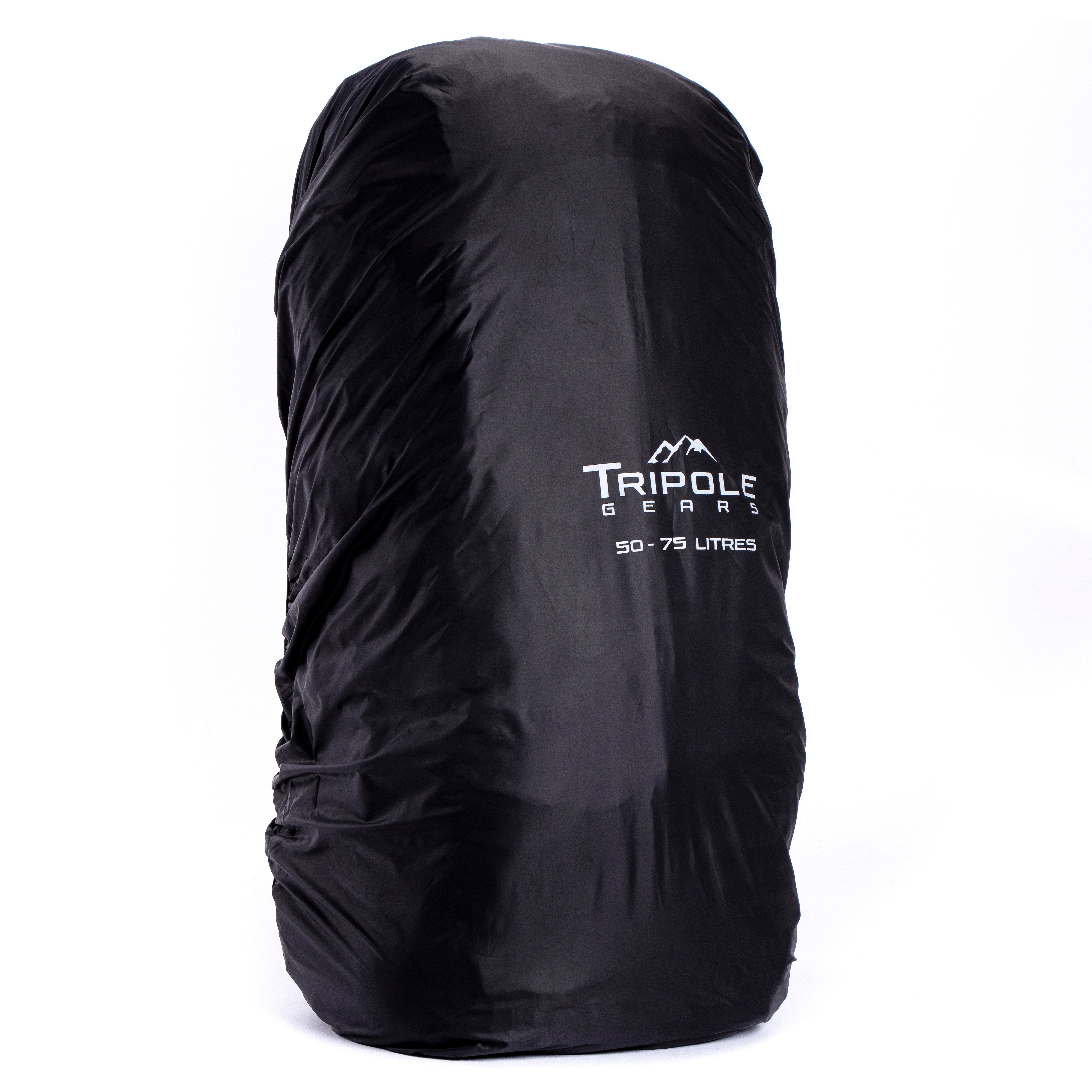 all-groups Tripole 50-75Litres Raincover Rucksack Trekking Backpacking Hiking Travelling 