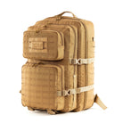 Tripole Force Plus Tactical Army Backpack Khaki Front 50 Litre Travelling Trekking Hiking MOLLE