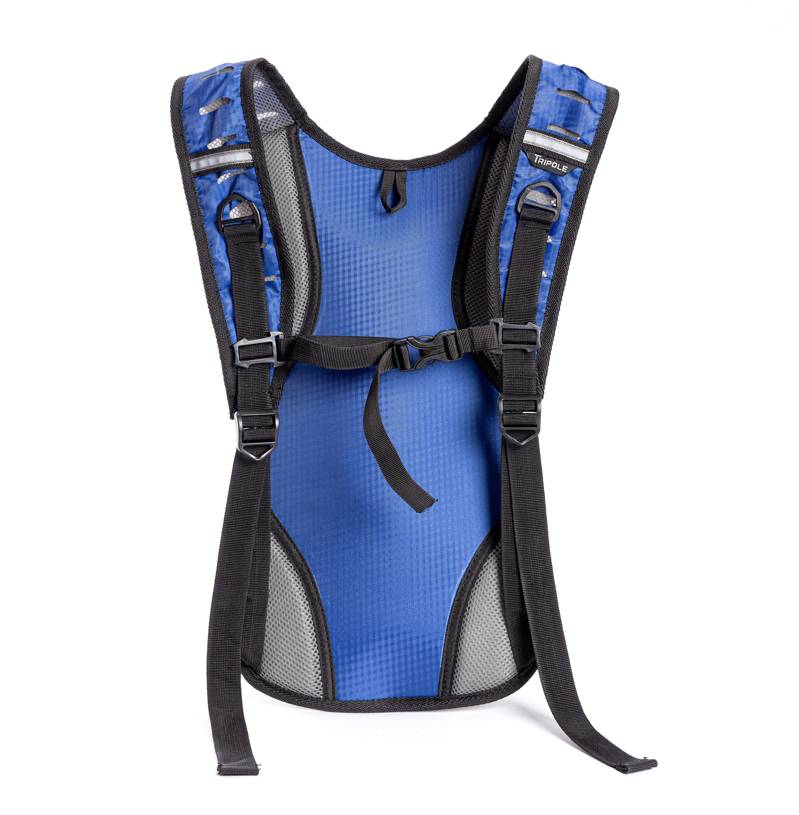Tripole Hydration Backpack Blue Back 2 litres Cycling Trail Running Hiking Trekking