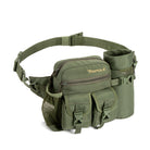 Tripole Waist Pack Detachable Bottle Holder Army Green Front Trekking Hiking Backpacking Travelling