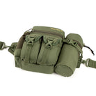 Tripole Waist Pack Detachable Bottle Holder Army Green Top Trekking Hiking Backpacking Travelling
