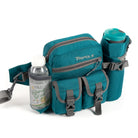 Tripole Waist Pack Detachable Bottle Holder Sea Green Front Trekking Hiking Backpacking Travelling