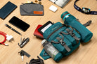 Tripole Waist Pack Detachable Bottle Holder Sea Green Styled Trekking Hiking Backpacking Travelling