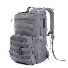 Tripole Captain 25 Litres Tactical Backpack with MOLLE Webbing and Carabiner - (Grey)